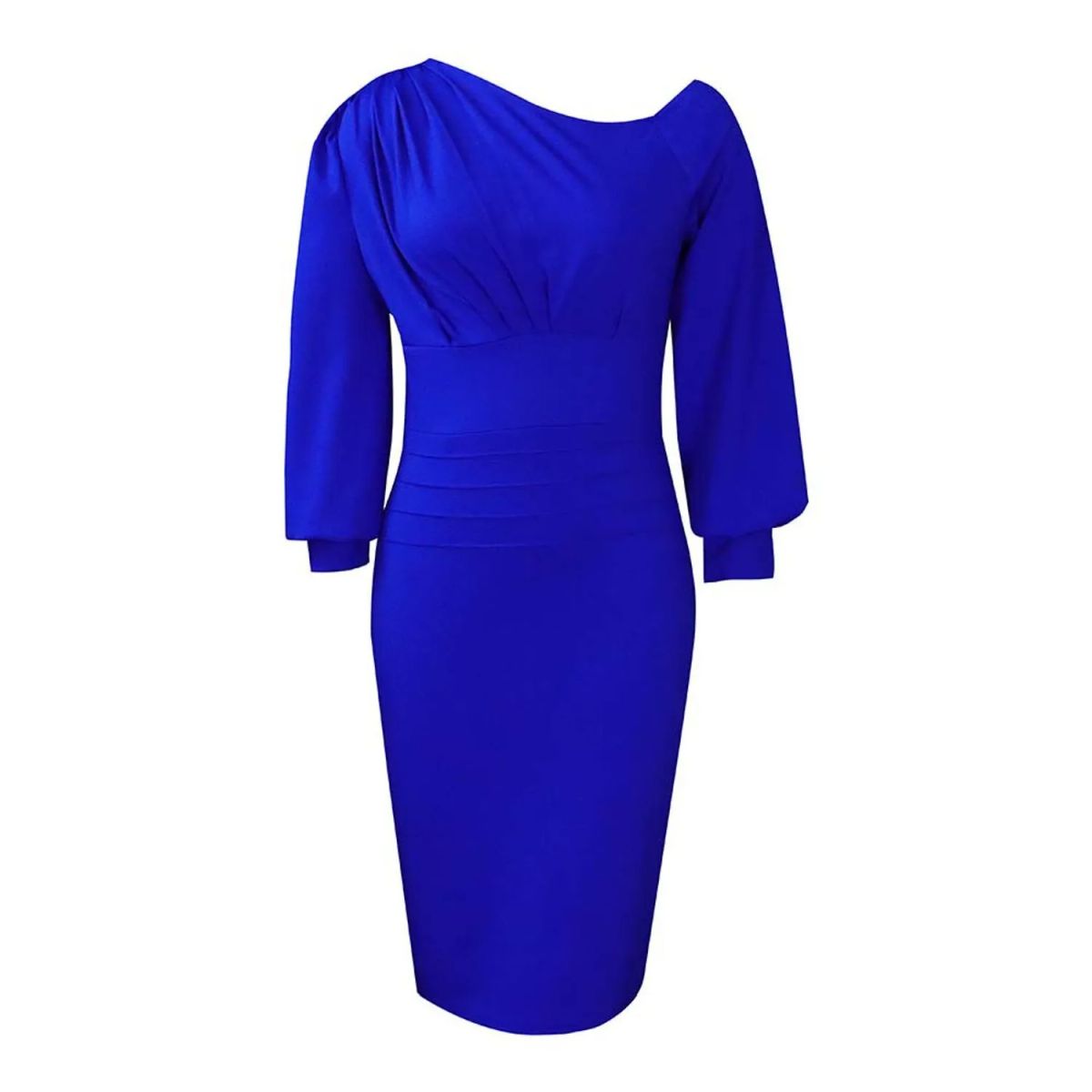 TIOZONEY - Vestido ajustado a la cadera para mujer