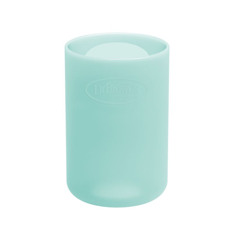 DR BROWNS - Funda Protección Mamadera Vidrio 120ml Dr Brown´s Turquesa