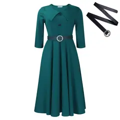 TIOZONEY - Vestido Largo para Mujer