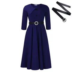 TIOZONEY - Vestido Largo para Mujer.-
