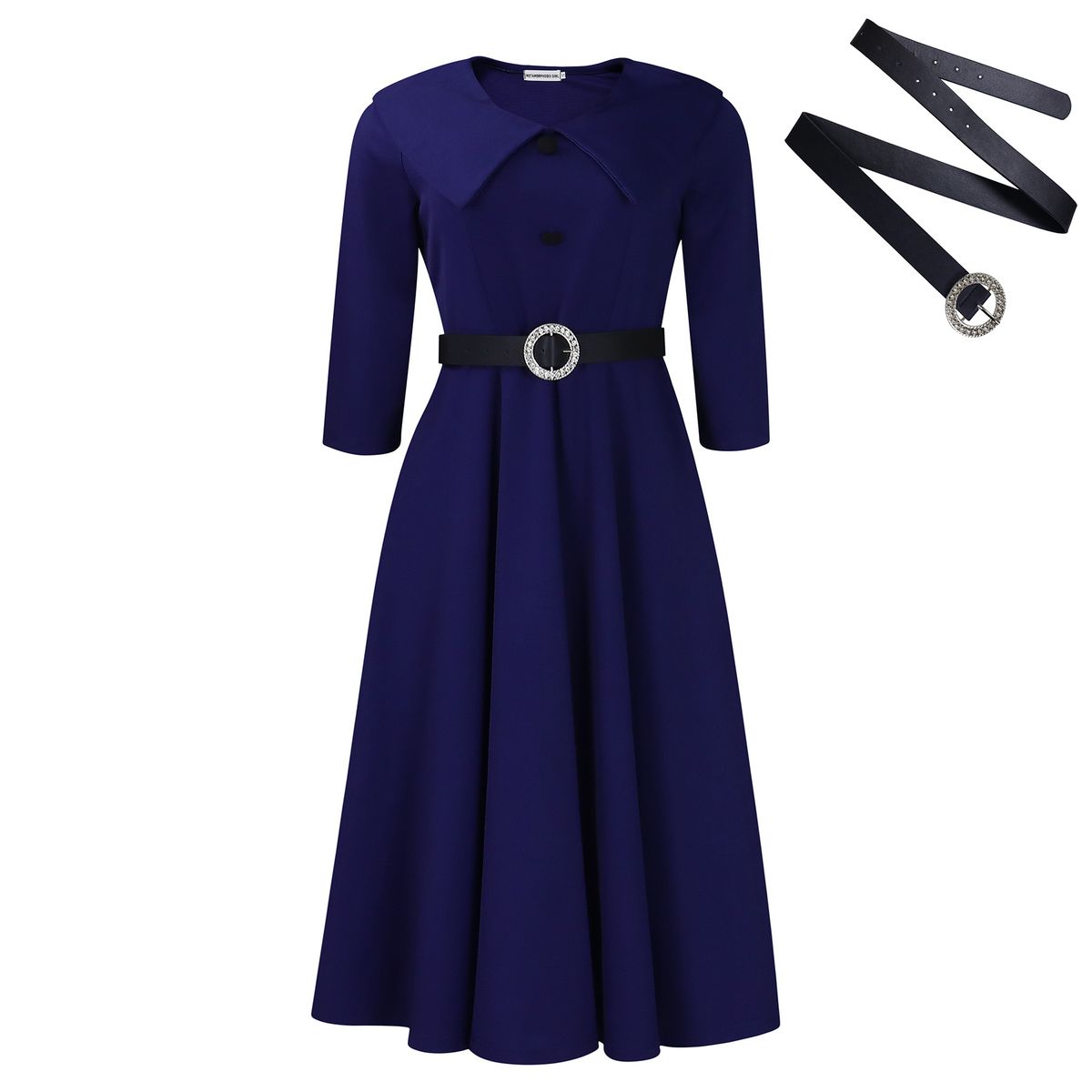 TIOZONEY - Vestido Largo para Mujer