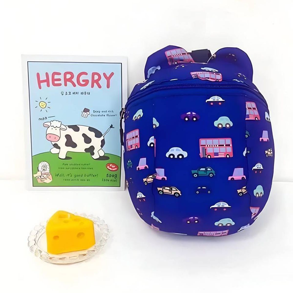 GENERICO - MINI MOCHILA INFANTIL DINSEÑO AUTOS