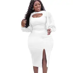TIOZONEY - Vestido ahuecado para mujer