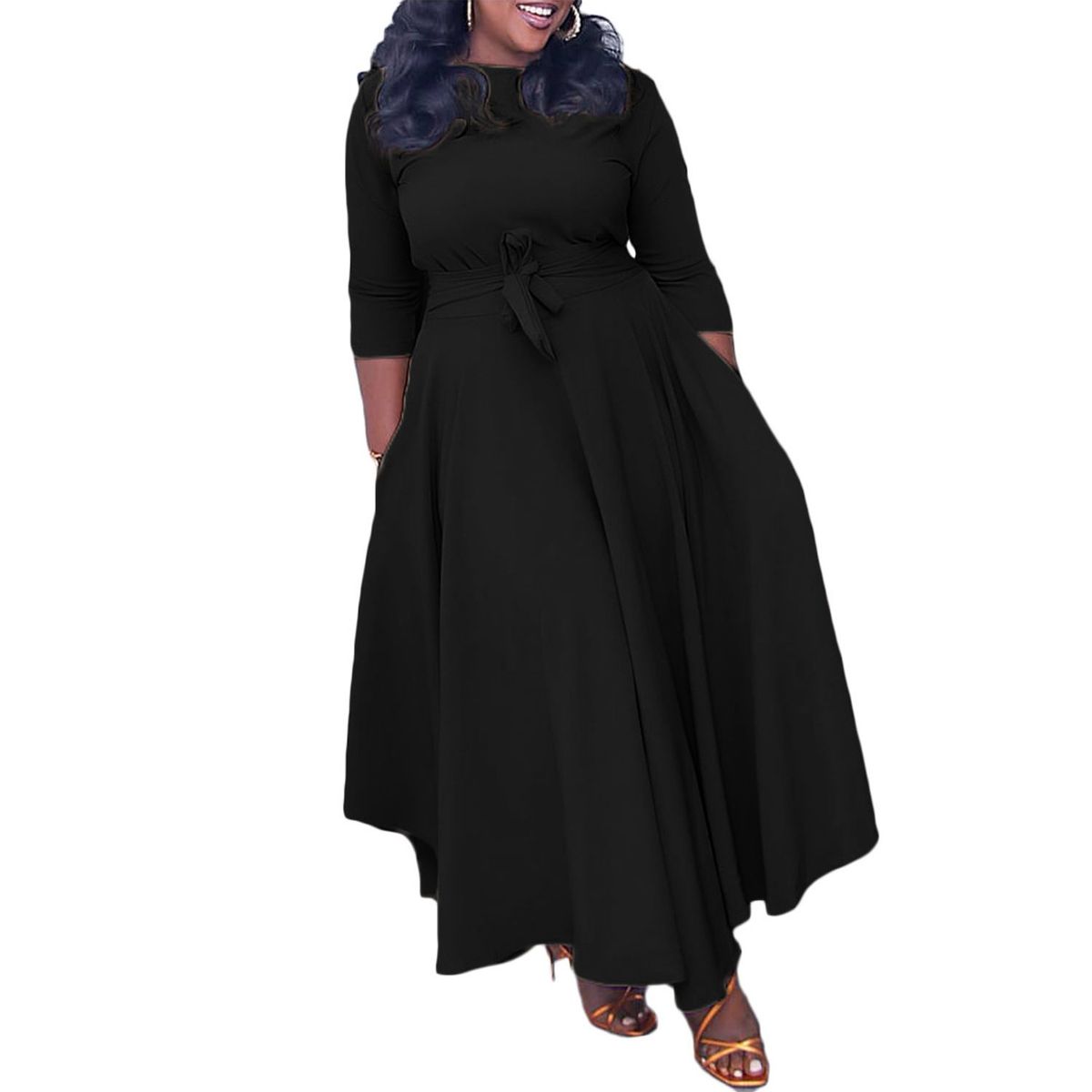 TIOZONEY - Vestido suelto para mujer