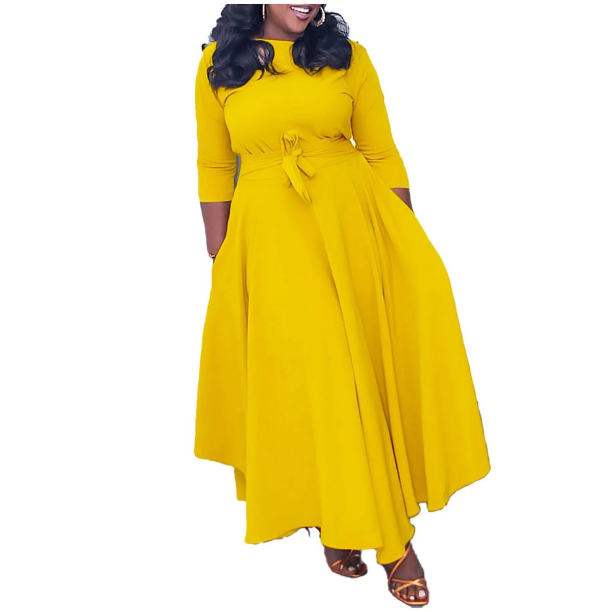 TIOZONEY - Vestido suelto para mujer