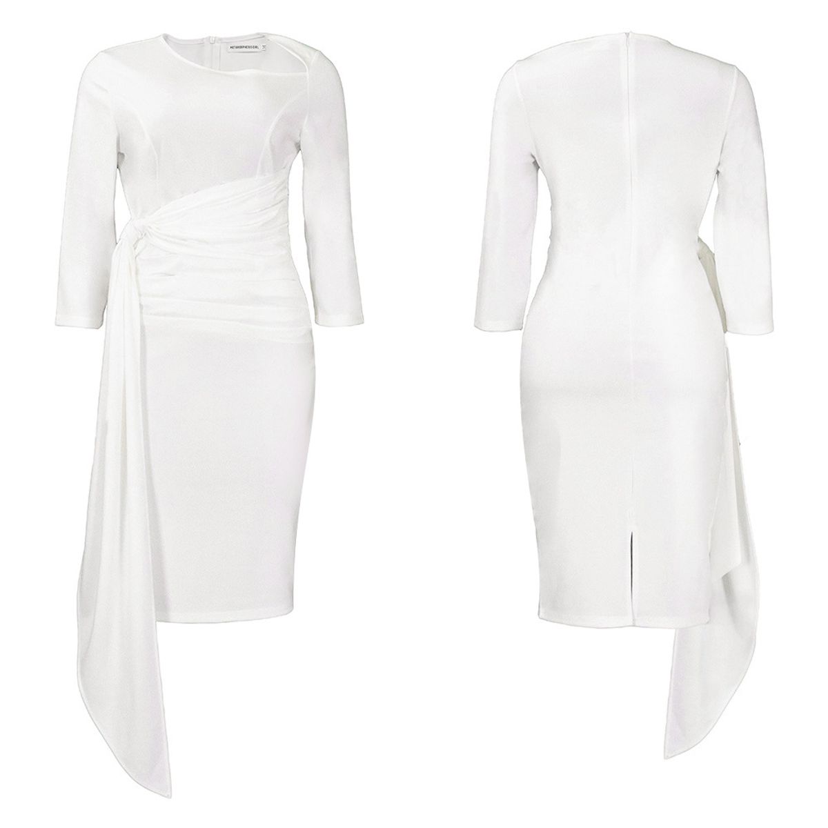 TIOZONEY - Vestido tallas grandes mujer