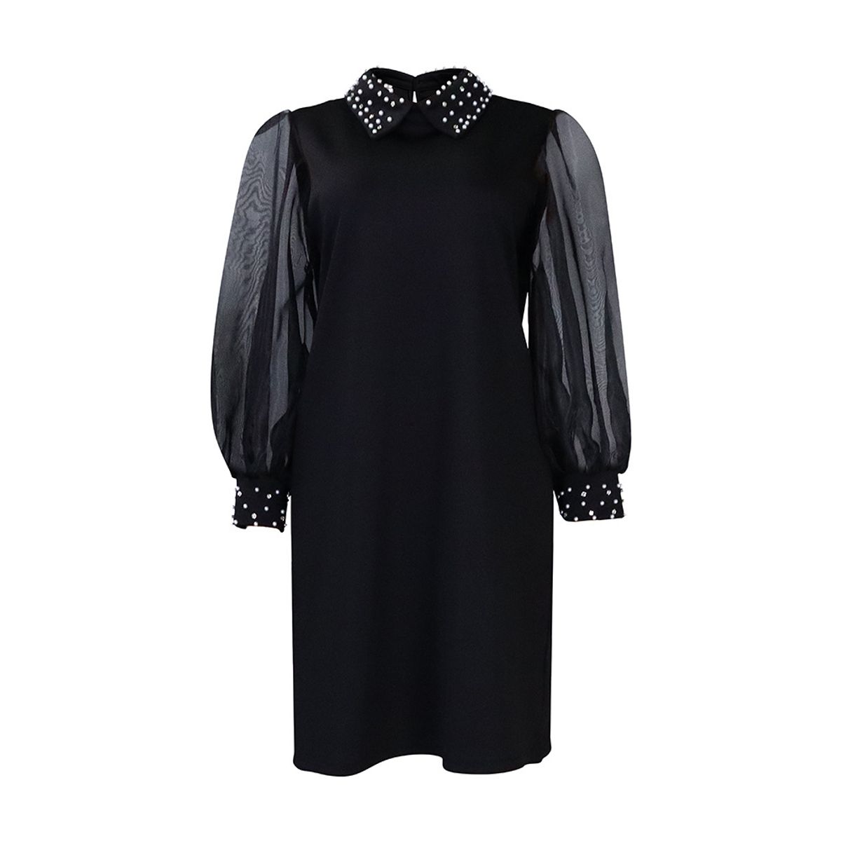 TIOZONEY - Vestidos de mujer con cuentas de encaje