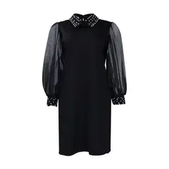 TIOZONEY - Vestidos de mujer con cuentas de encaje