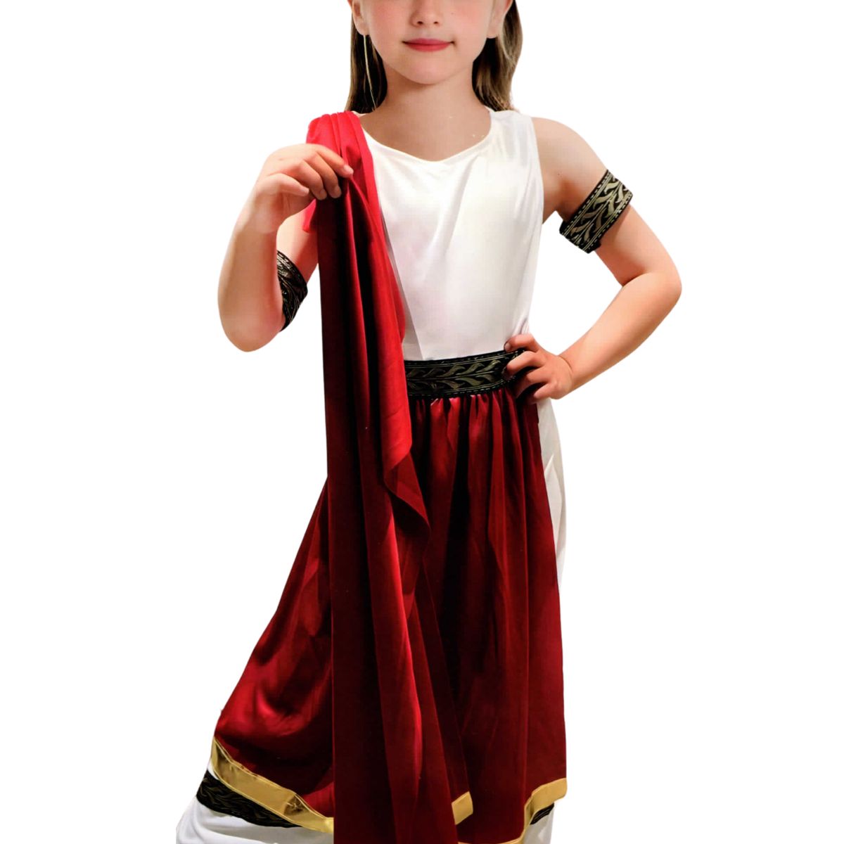 GENERICO - Disfraz Griego-Romano Niña