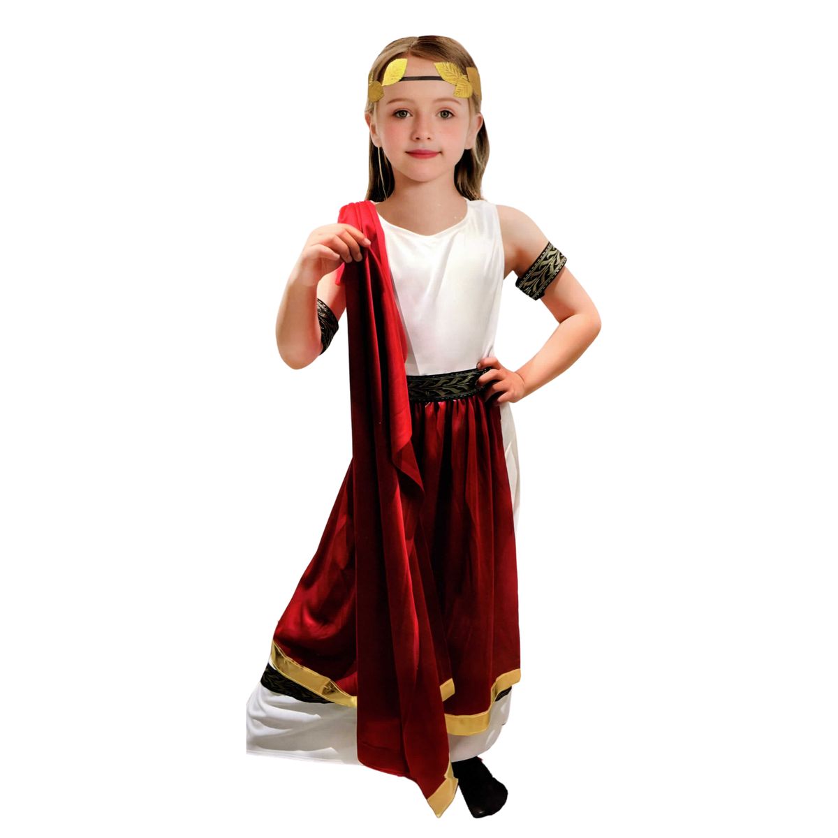 GENERICO - Disfraz Griego-Romano Niña