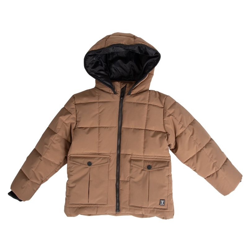 PILLIN - Parka Niño Terracota Pillin PVB817-25TER  - Rojo