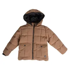 PILLIN - Parka Niño Terracota PVB817-25TER - Rojo