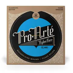 DADDARIO - Set De Cuerdas Guitarra Clásicas Pro-arté Ej46 Hard