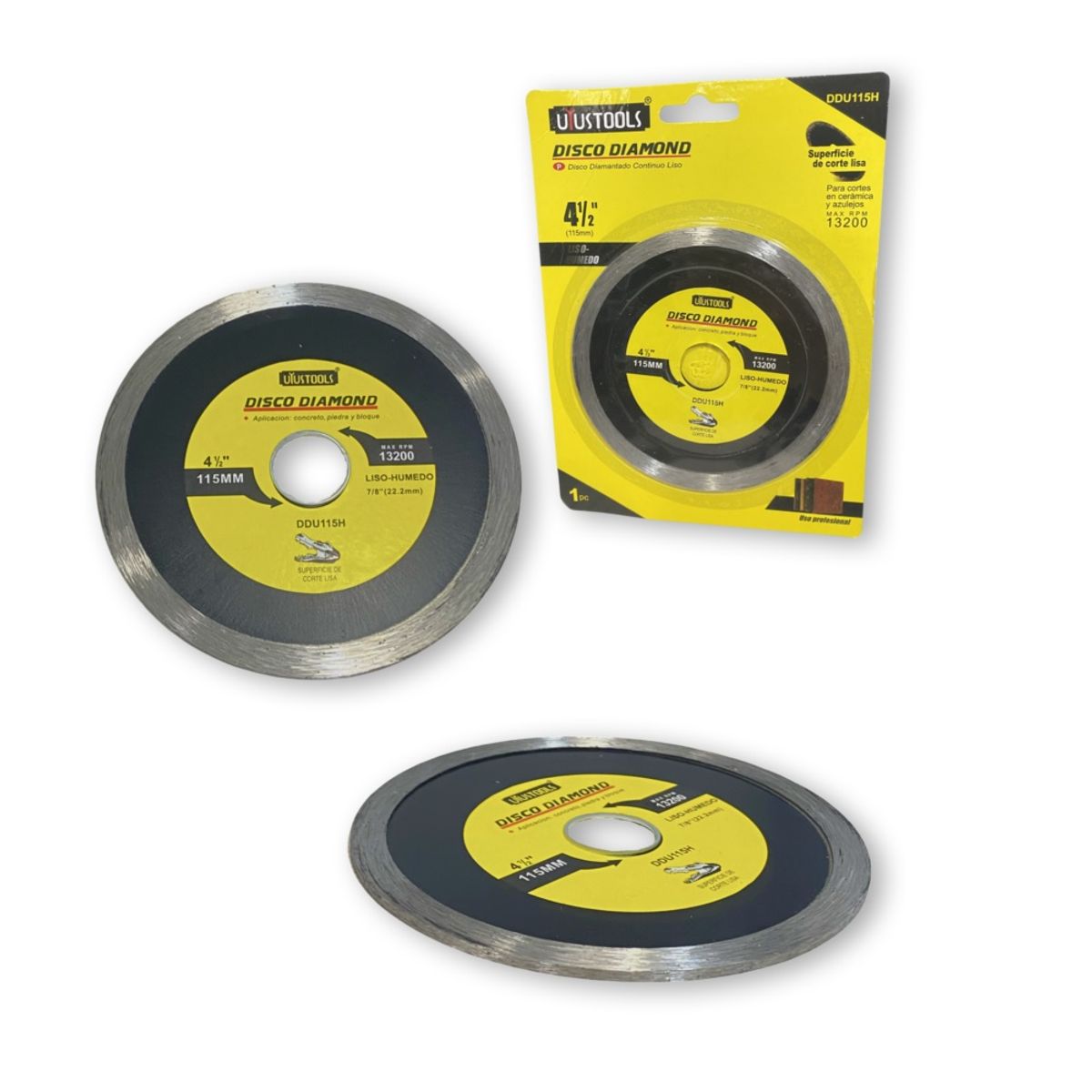 UYUSTOOL - DISCO DIAMANTADO 115MM UYUSTOOLS