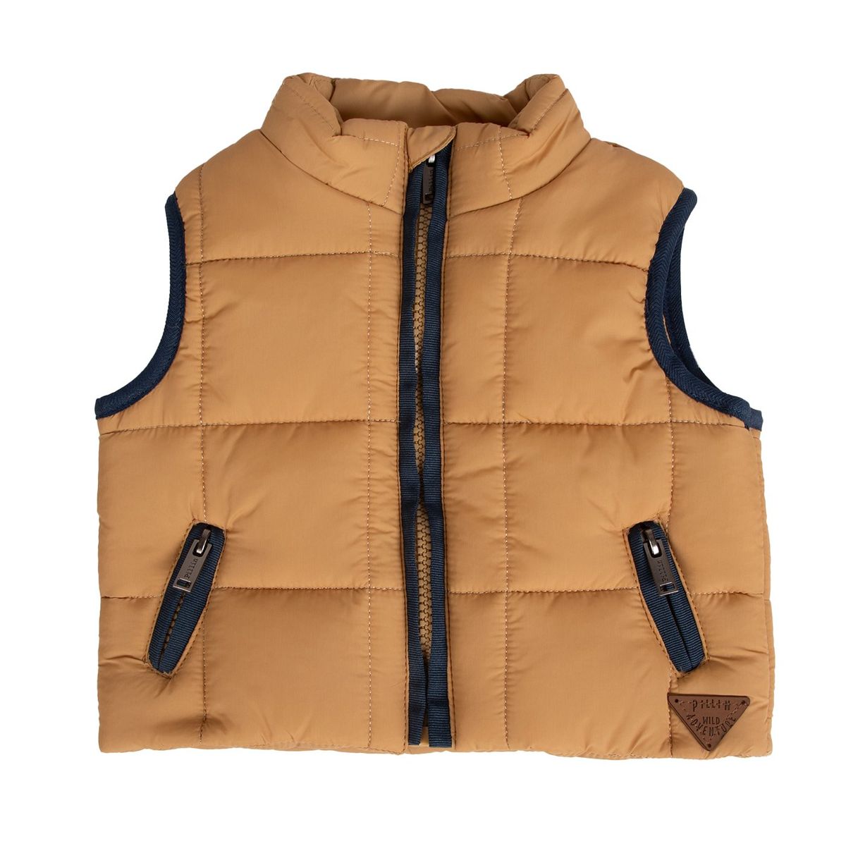 PILLIN - Parka Bebe Mostaza Pillin PVB843-25MOS  - Amarillo