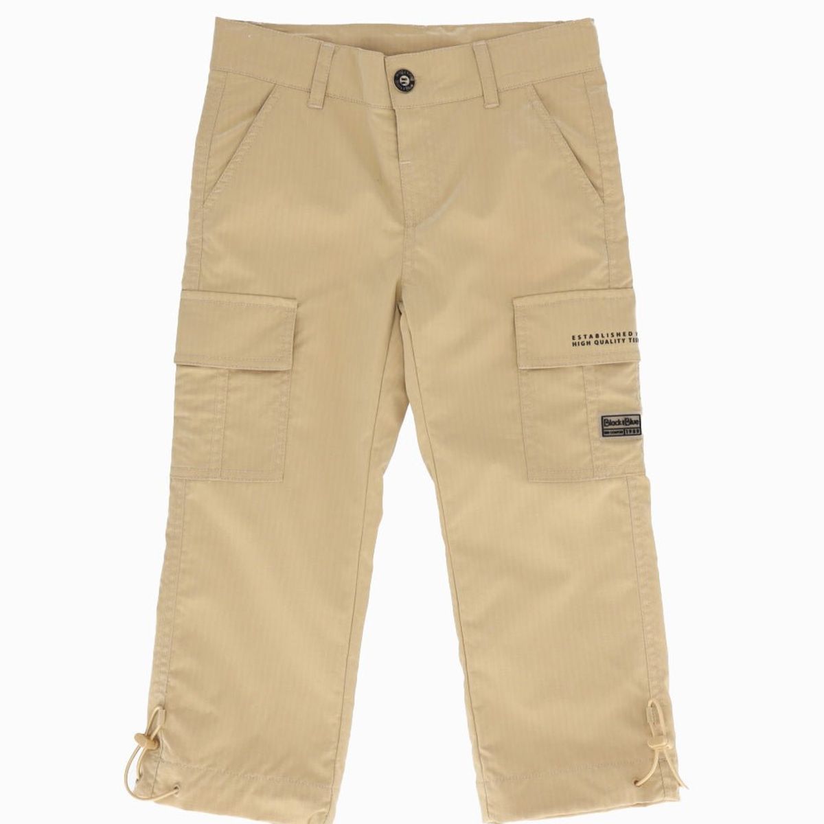 BLACK AND BLUE - Pantalón niño jogger beige Black and Blue