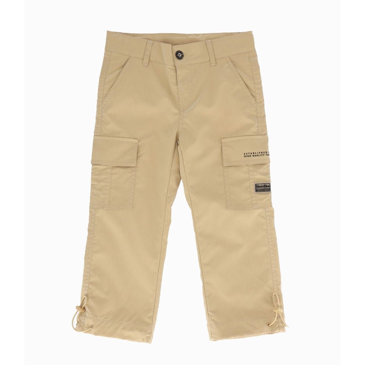 BLACK AND BLUE - Pantalón niño jogger beige Black and Blue