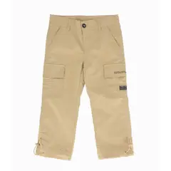 BLACK AND BLUE - Pantalón niño jogger beige