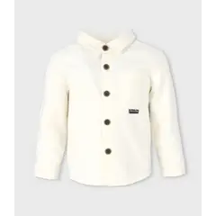 BLACK AND BLUE - Camisa bebés básica blanco