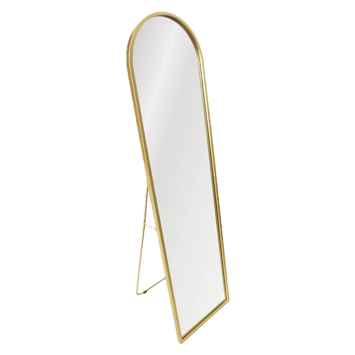 RONDA - Espejo Pedestal Borde Dorado 40x150 cm