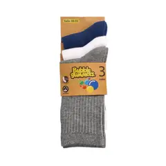 BUBBLE GUMMERS - Calcetín Niño Bubblegummers Solid Azul
