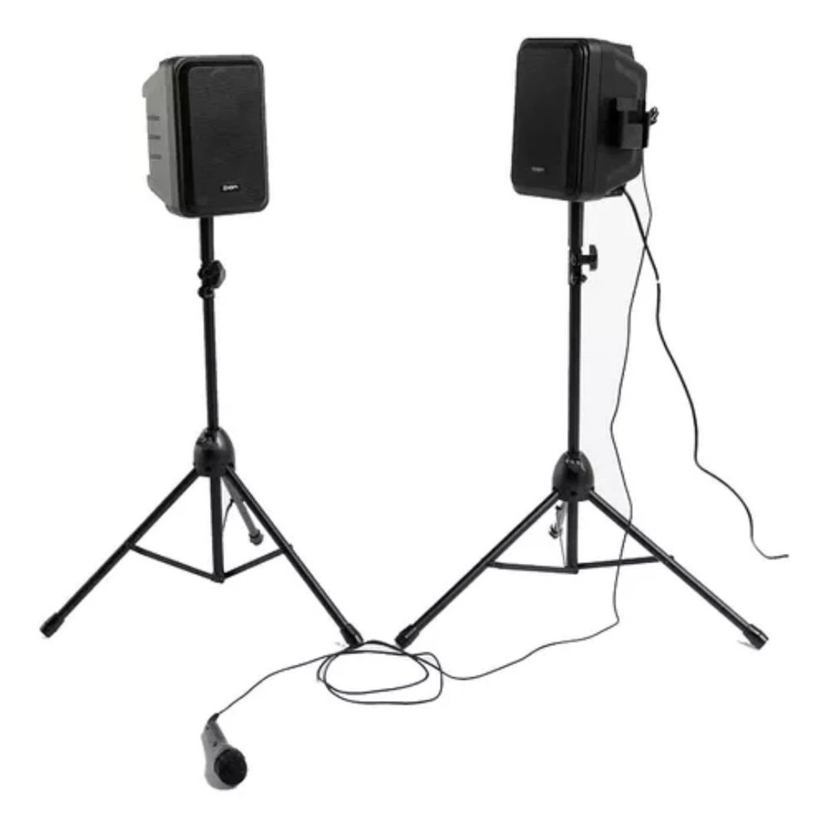 GENERICO - Atril Parlante Tripode Soporte Metalico Regulable De 180 Cm
