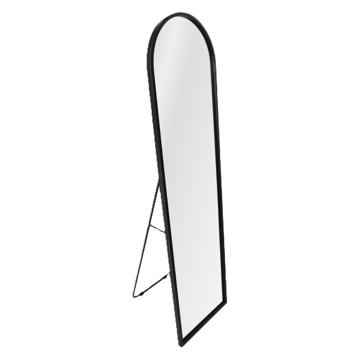 RONDA - Espejo Pedestal Borde Negro 40x150 cm