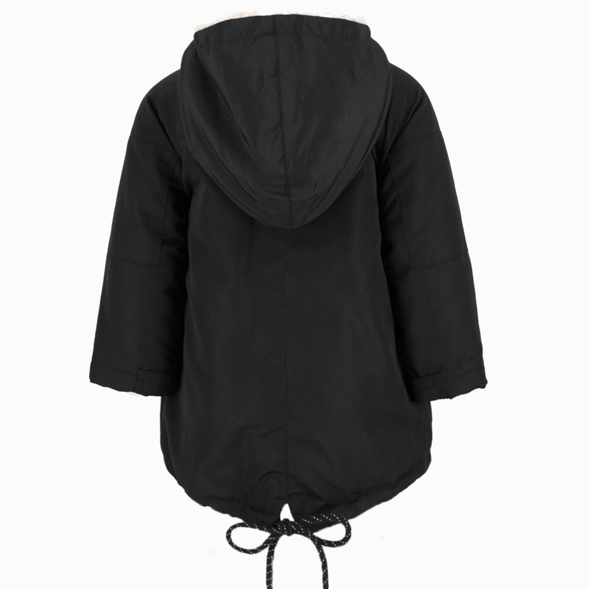 BLACK AND BLUE - Abrigo bebés impermeable negro Black and Blue