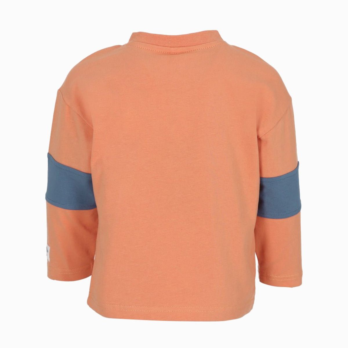 BLACK AND BLUE - Polera bebés con perrito naranjo Black and Blue