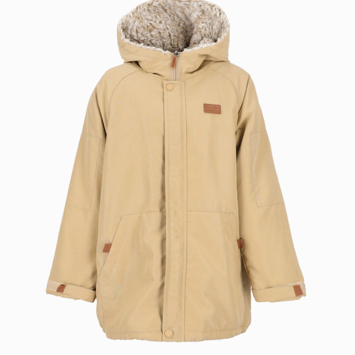 BLACK AND BLUE - Abrigo niño impermeable beige Black and Blue