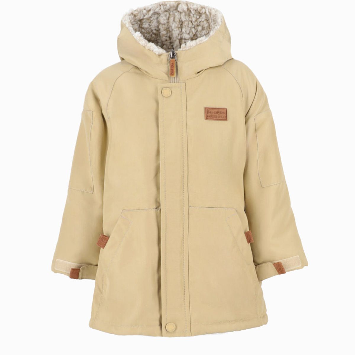 BLACK AND BLUE - Abrigo bebés impermeable beige Black and Blue