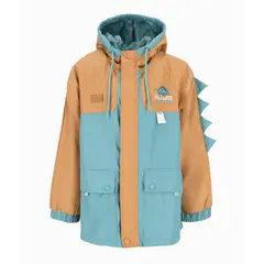 BLACK AND BLUE - Chaqueta niño de dinosaurio petróleo