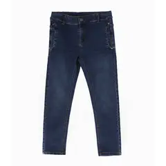BLACK AND BLUE - Jeans niño básico denim azul