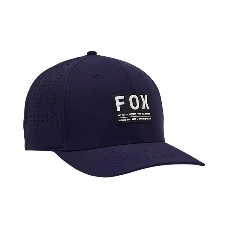 FOX RACING - Gorro Jockey Fox Lifestyle Non Stop Tech Flexfit Azul Marino