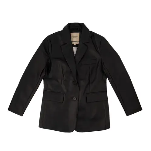 AMPHORA - Blazer jacket gaby negro