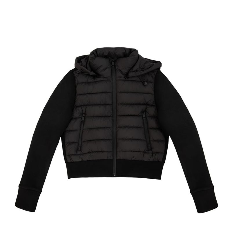 AMPHORA - Puffy jacket manuela negro