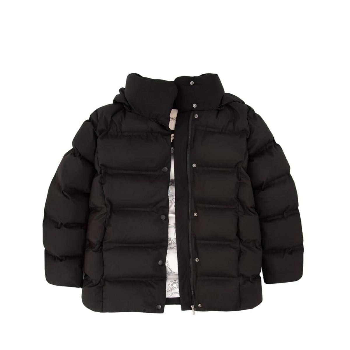 AMPHORA - Parka puffy elisa negro