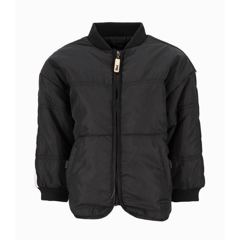 BLACK AND BLUE - Parka niño bomber negro Black and Blue