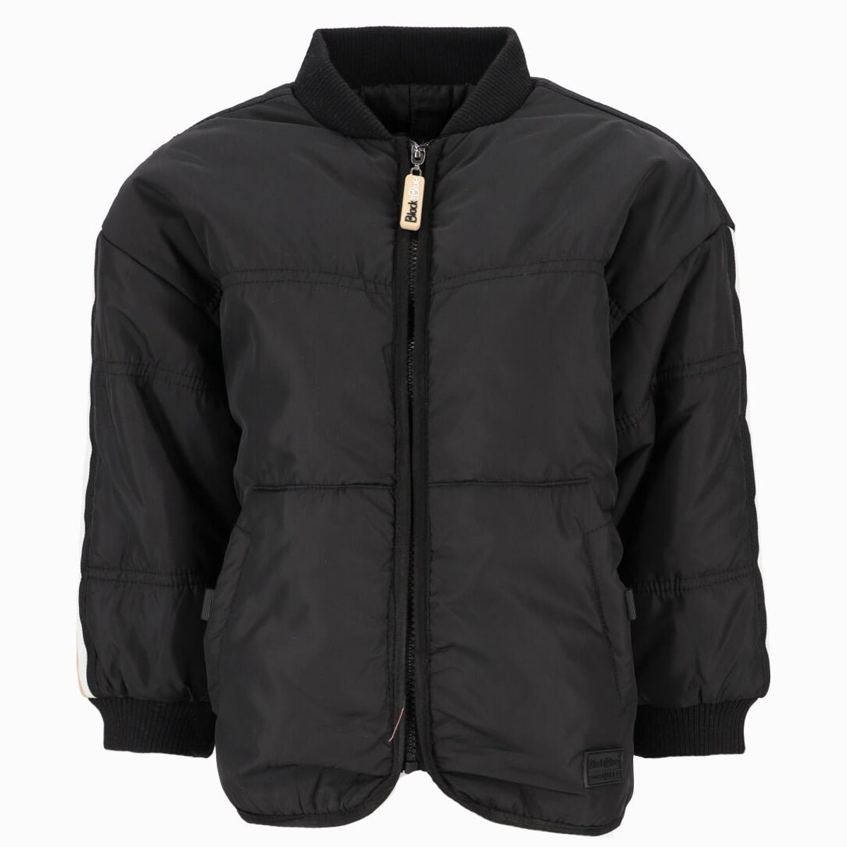 BLACK AND BLUE - Parka niño bomber negro Black and Blue