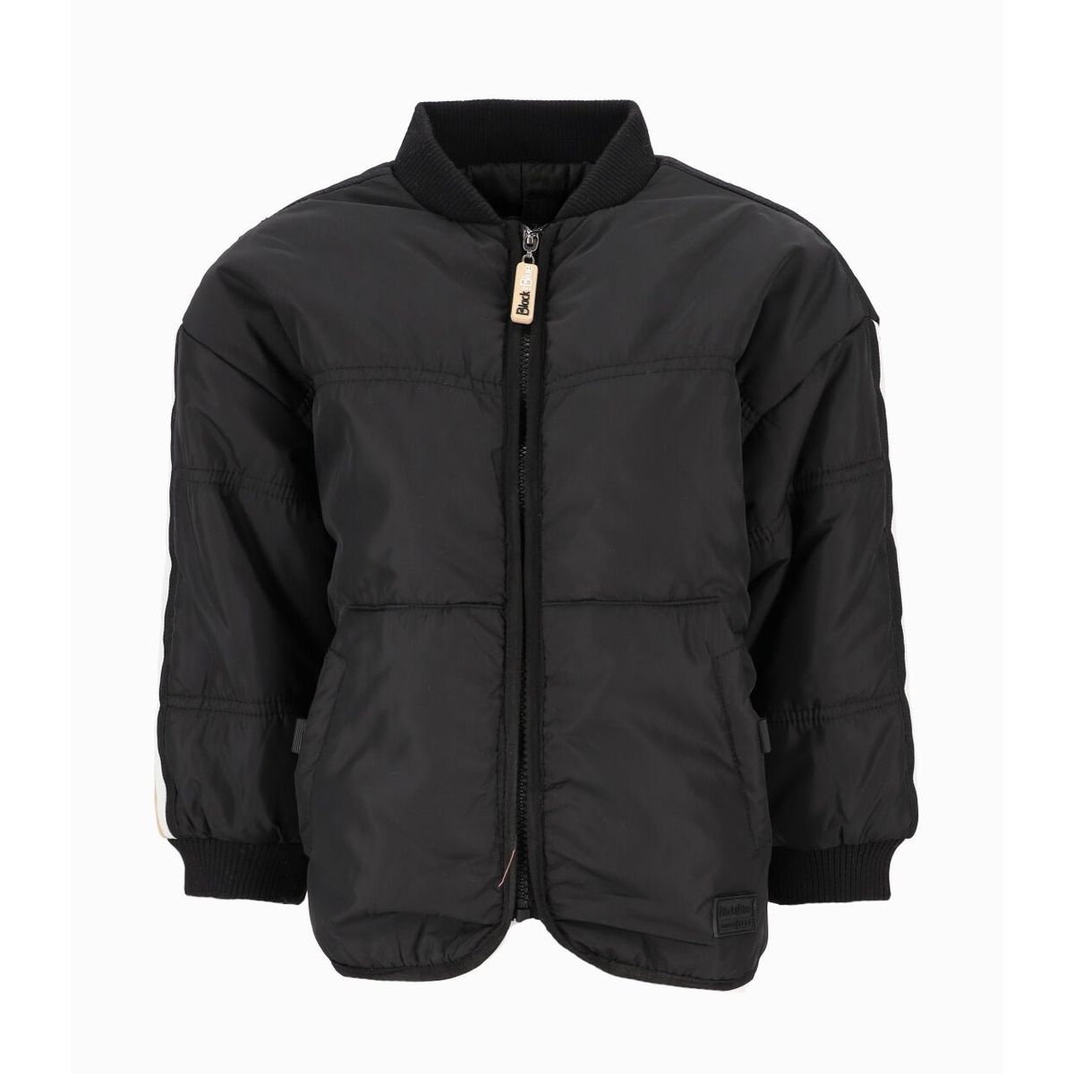 BLACK AND BLUE - Parka niño bomber negro Black and Blue