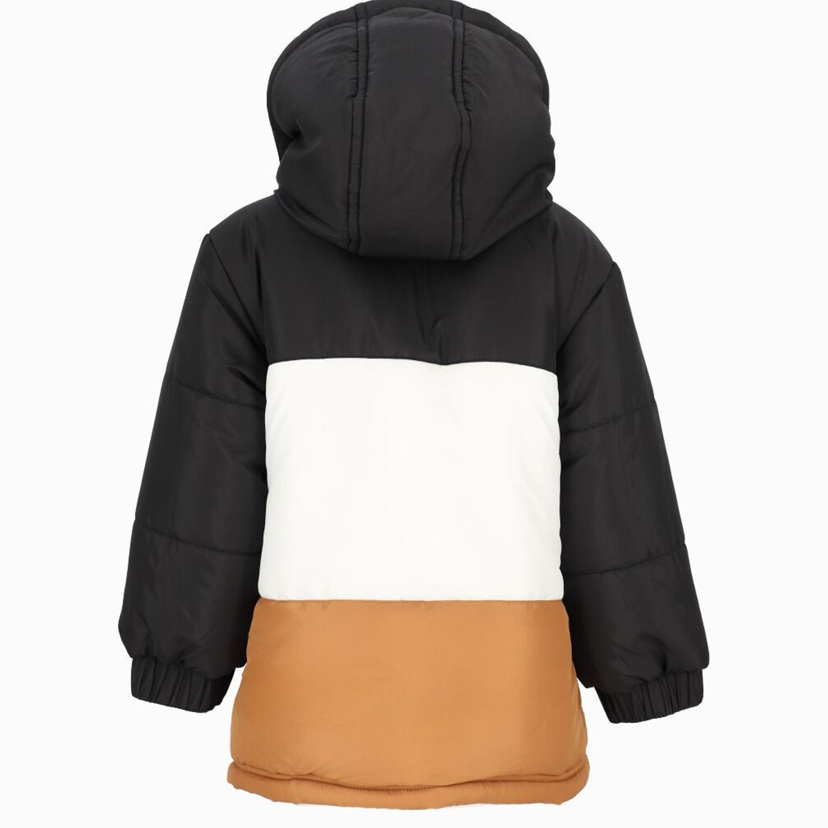 BLACK AND BLUE - Parka bebés impermeable negro Black and Blue