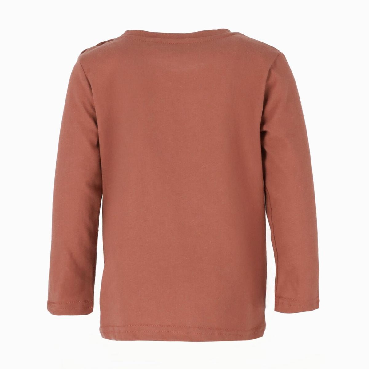 BLACK AND BLUE - Polera bebés con dinosaurio terracota Black and Blue