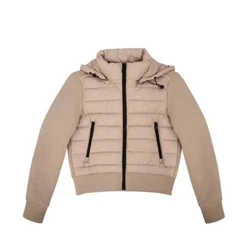 AMPHORA - Puffy jacket manuela beige