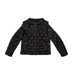 AMPHORA - Puffy jacket martina negro