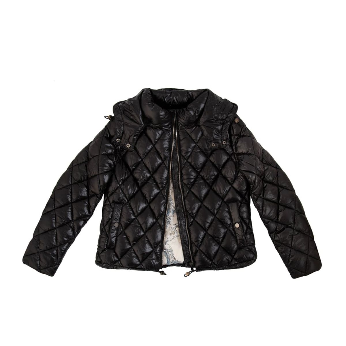 AMPHORA - Puffy jacket martina negro