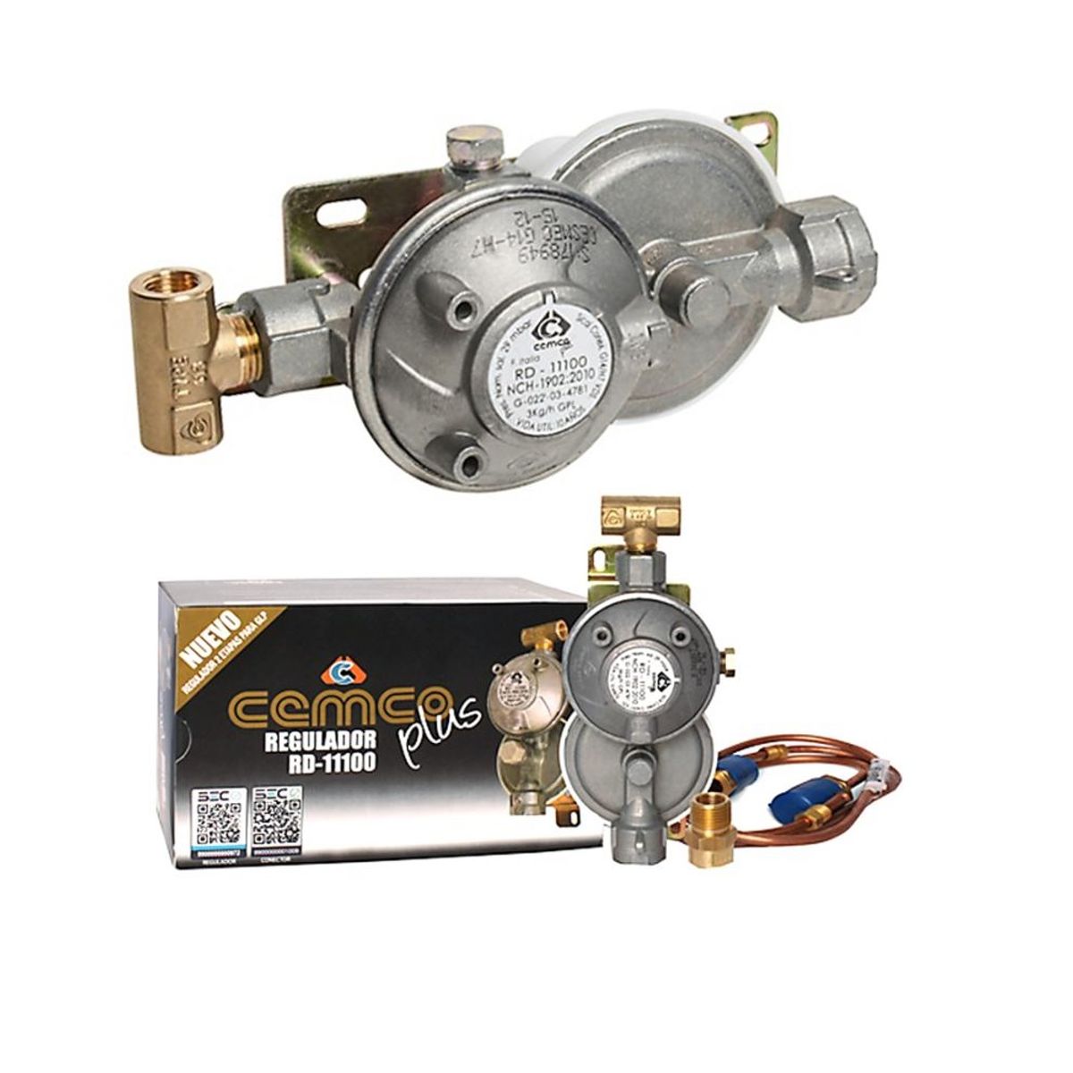 GENERICO - REGULADOR DE GAS PARA 45KG CEMCO PLUS