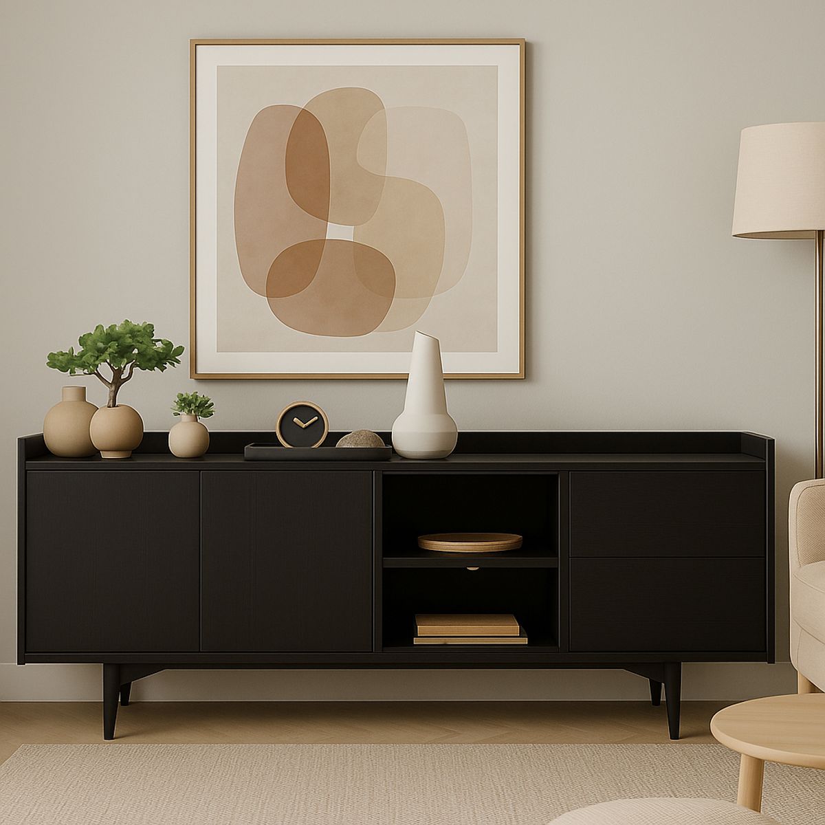 MEDULAR - Rack tv 85 Studio black