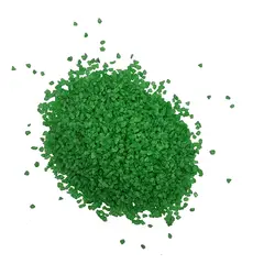 GENERICO - Cuarzo Granulado Pigmentado Decorativo Color Verde Claro