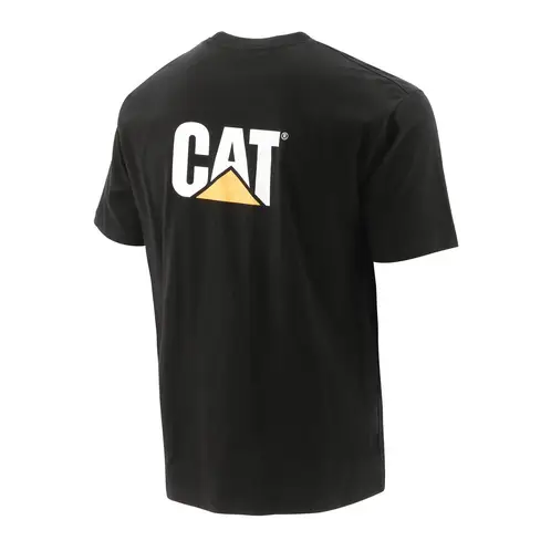 CAT - Polera Casual Trademark Tee Hombre Negra