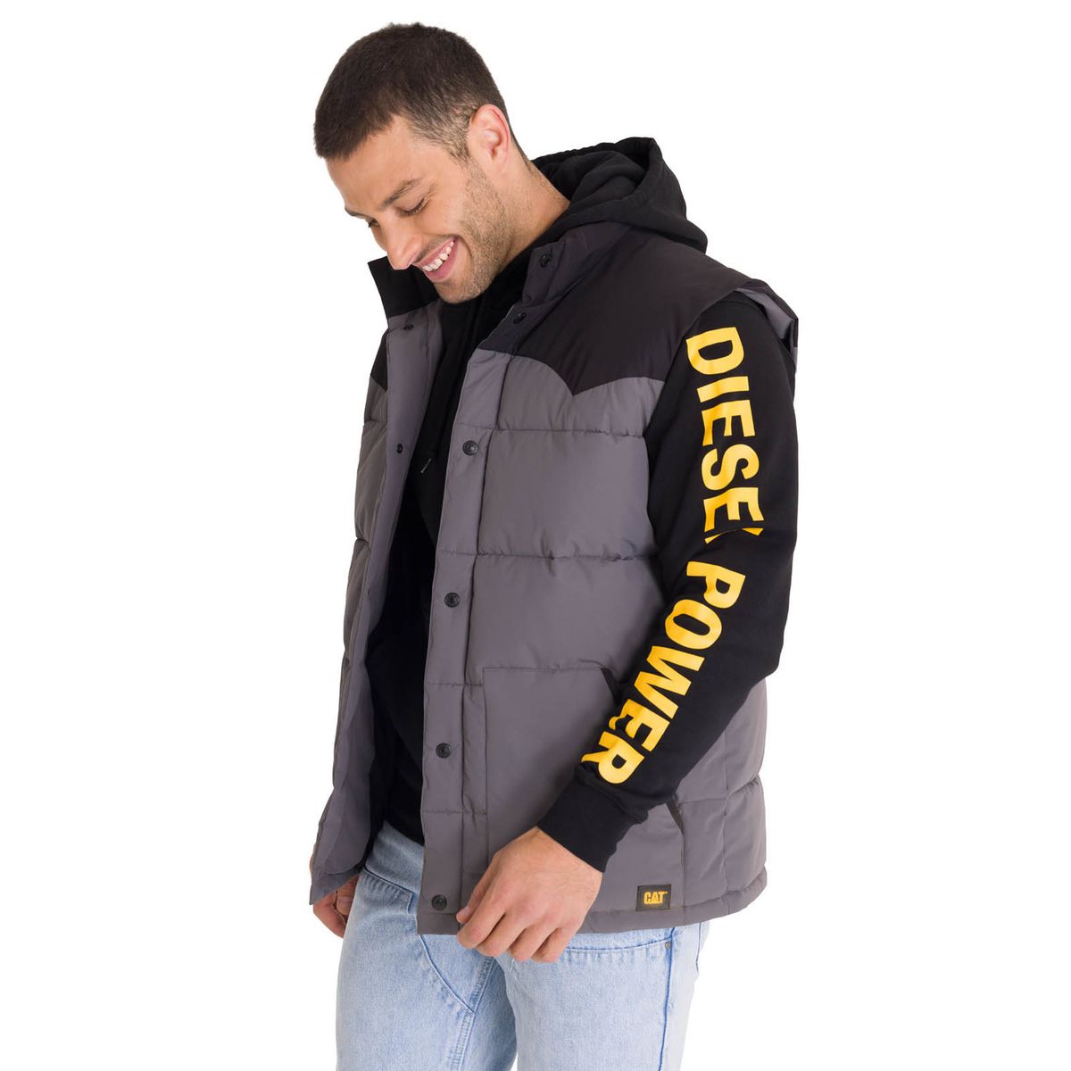 CAT - Parka Sin Mangas Big Sky Puffer Hombre CAT